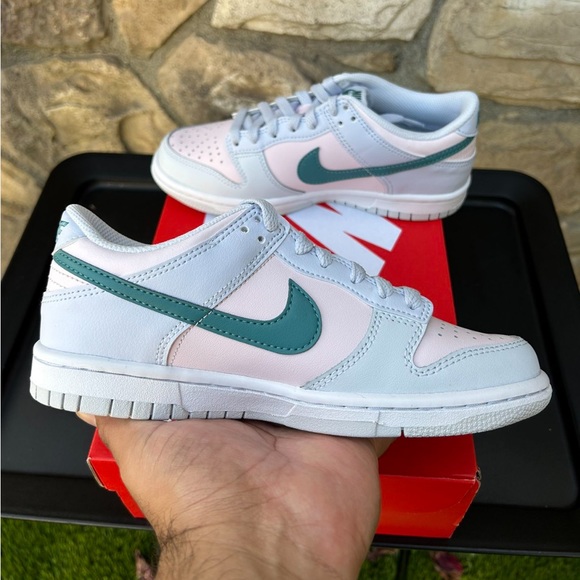 Nike Dunk Low “Mineral Teal” Size 4Y / 5.5 Women - Picture 8 of 9